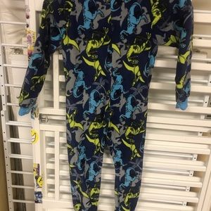 Warm, cozy one piece bodysuit for boys